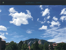 Tablet Screenshot of adrianshin.com